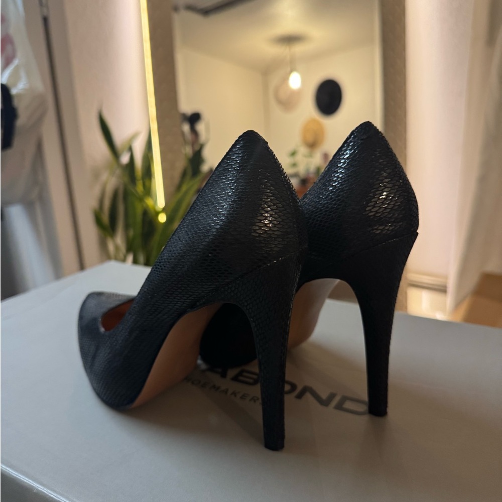 Elegant Black High Heels